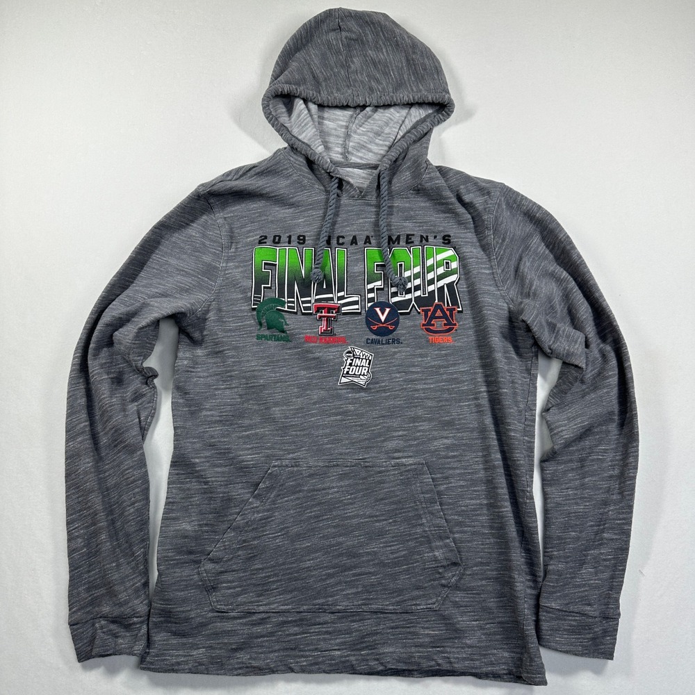 Gear For Sports 2019 NCAA Final Four Hoodie Sweatshirt XL Gray Basketball Unisex